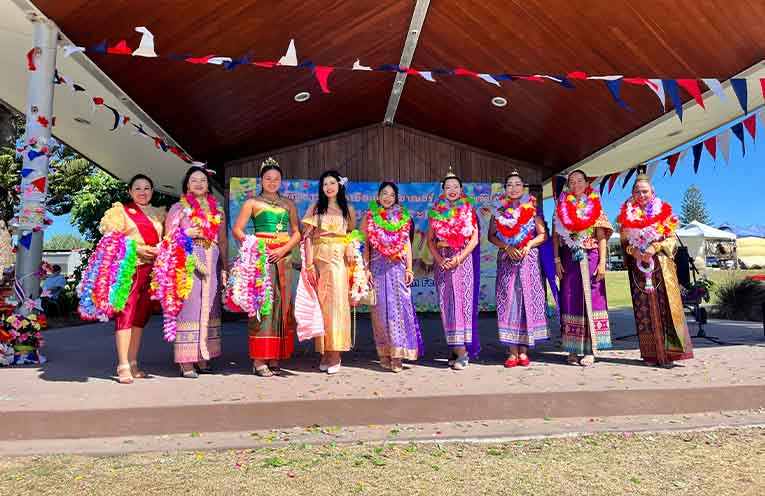 Colour and culture as Songkran Festival hits Coffs