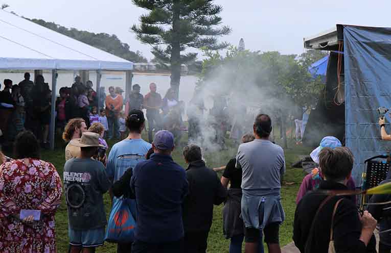 Celebrating the arrival of ‘buluunggal’ in Nambucca Heads