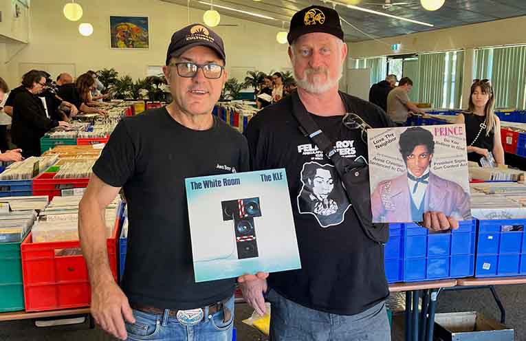 Digging for vinyl gold at the Coffs Harbour Record Fair