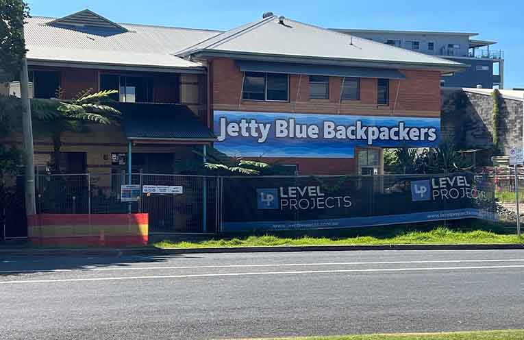Former Jetty backpackers site to provide accommodation for the homeless