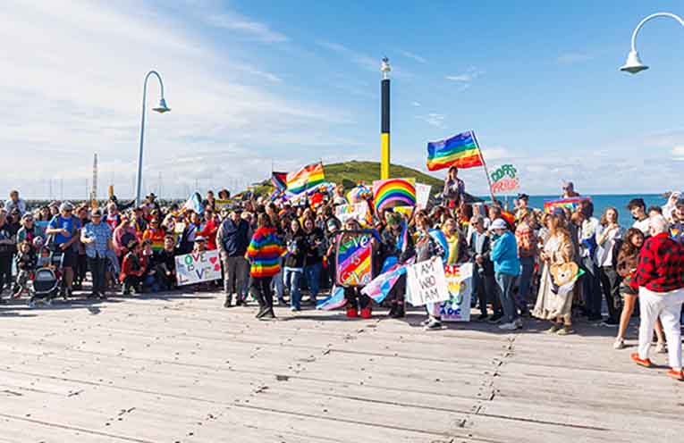 Community unites for third Rainbow Coffs Harbour Pride Walk