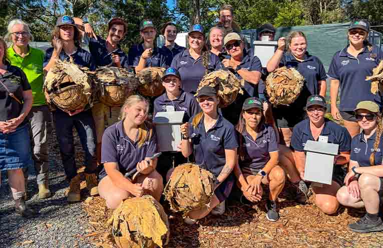 TAFE students make a difference at WIRES shelter in Coffs Harbour