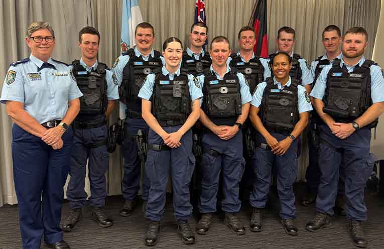 New cops for Coffs Coast after academy graduations