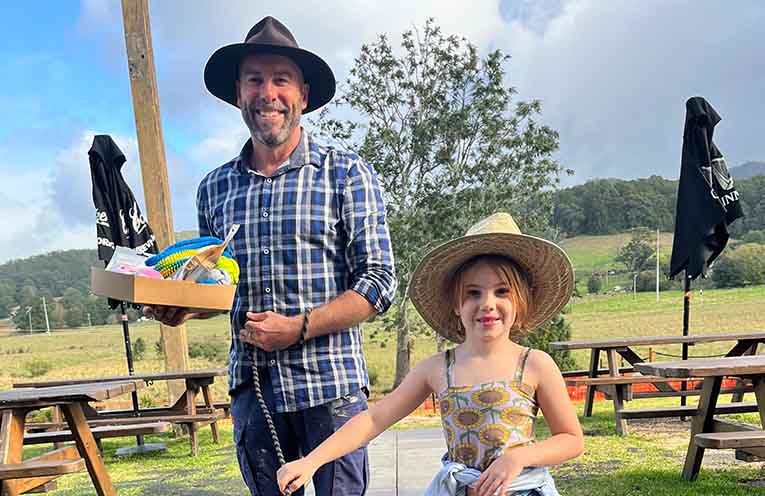 Coramba’s dogs get dressed up for hotel competition