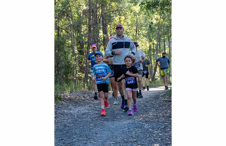 From left, Alex, Aaron and McKenna Eichner. Photo: supplied by Henry Higgins
