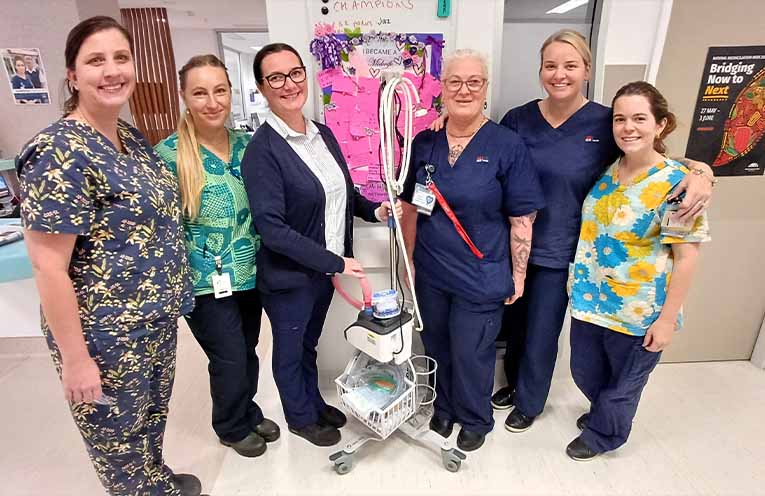 Donation supports newborn babies at Coffs Harbour Health Campus
