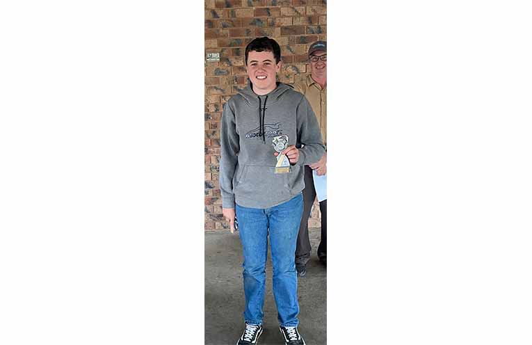 Harvey Nicholson took out the junior top spot. Photo: Supplied.