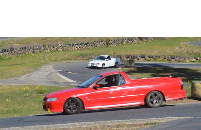 Stephanie Crawford and Jake Westerman shared a car. They were first-timers at Raleigh
but clearly experienced behind the wheel. Stephanie took out second place in the Ladies category. Photo: Supplied.