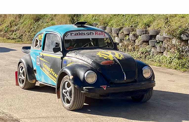 It may have begun life as a VW Beetle .. .Luke Pell wrestled his wild bug into 2nd outright. Photo: Supplied.