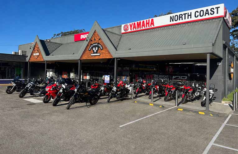 North Coast V-Twins shop front at 191 Orlando Street Coffs Harbour.