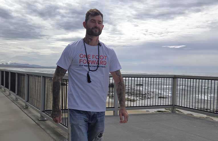 Putting One Step Forward for the Black Dog mental health walk