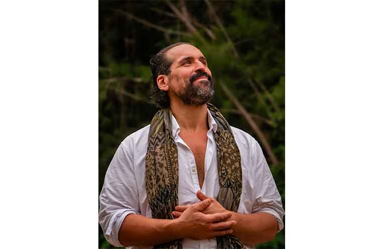 Mythopoetic storyteller Nathan Meola. Photo: Supplied.