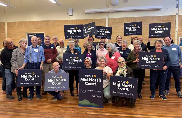 Voices spread longer and wider