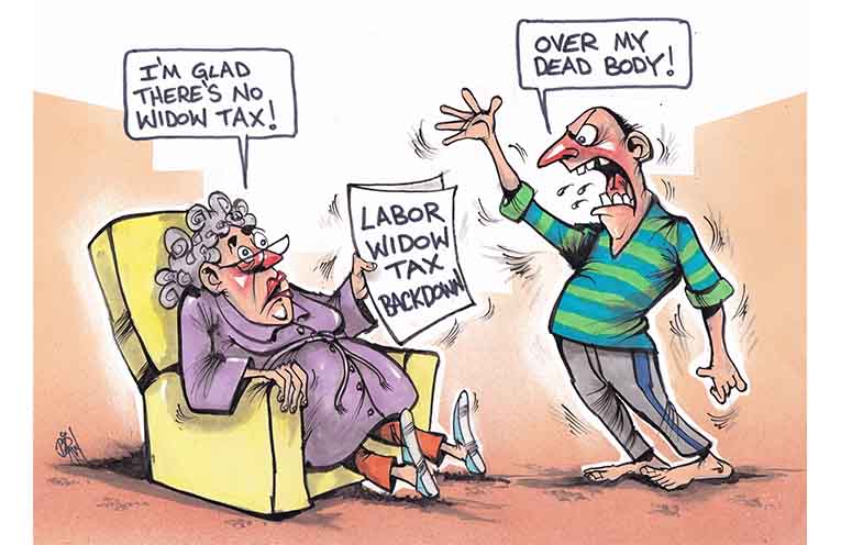 Widow Tax