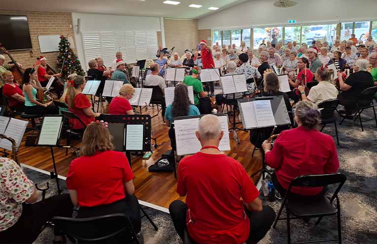 Carols at Marian Grove in 2025.
