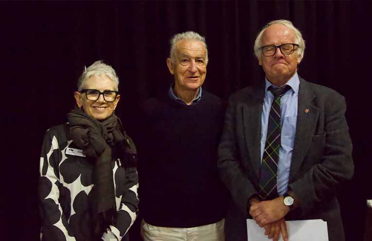 Annie Talvé, Paul McKeon and Mark Cottle.
