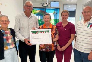 Italian Ciao Coffs Festa funds donated to Coffs Hospital Children’s Ward
