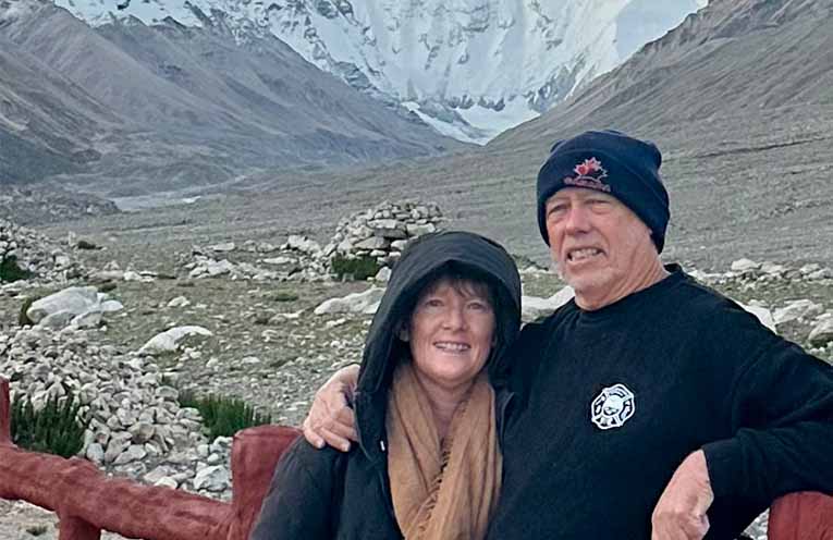 Local couple miss Nepal flood by days but witness aftermath