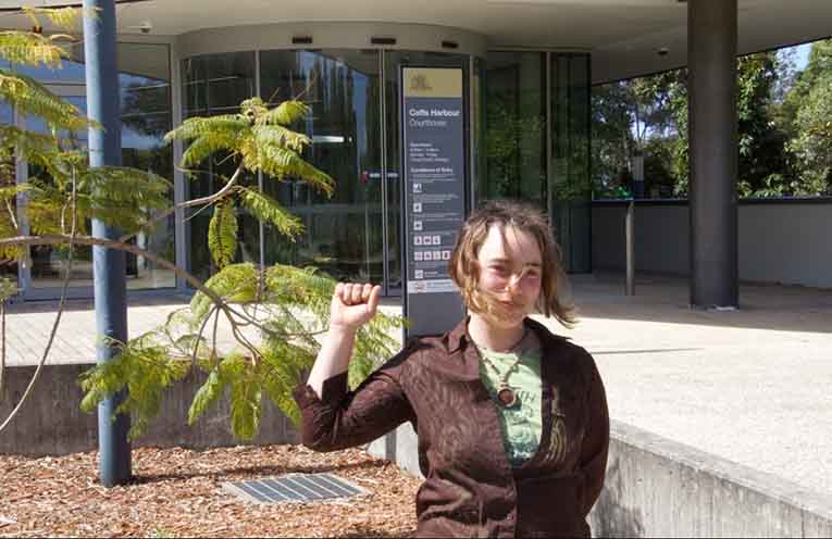 Pine Creek activist sentenced