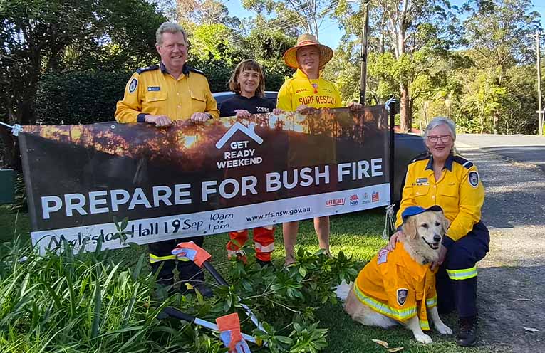 Local SES, SLSC and RFS members will be at the Get Ready Day with some of their crew.
