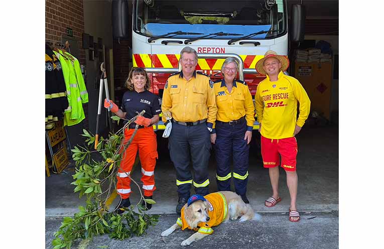 Repton RFS mascot, Toby the dog, will be ready to receive any pats or sausages that may come his way.