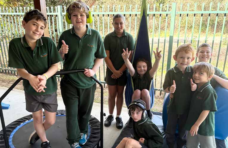 Sawtell Rotary Club donates play equipment to local school