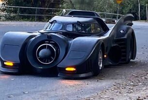 Coffs’ very own Batman and Batgirl are bringing their Batmobile to the Rotary Motor Show