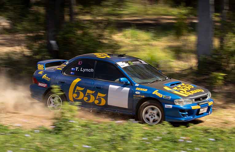 Tony Lynch tackles the course during round two of the Coffs Coast Bush Khanacross Series. Photo: Stormes Art & Photography.