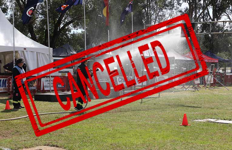 The State Championship events, such as those pictured, will be held at Maclean Street Sporting Fields on Saturday and Sunday. Photos: Supplied by NSW Fire & Rescue Firefighter Championships Association Inc.